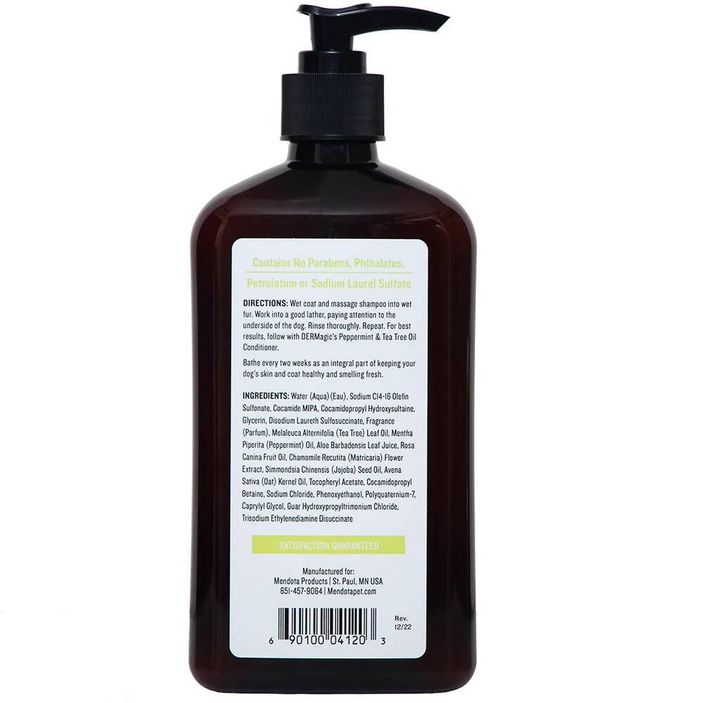 شامپوی روغن نعنا و درخت چای درمجیک